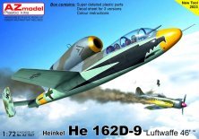 1/72 Heinkel He 162D-9 Luftwaffe 46