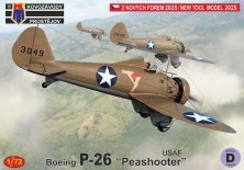 Kovozavody 1/72 P-26 Peashooter USAF