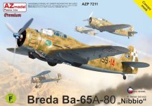 AZ Model Breda Ba-65A-80 Nibbio 1/72 PREMIUM