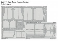 SET King Tiger Porsche fenders
