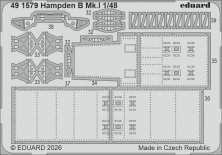 Eduard Set Hampden B Mk.I pour ICM 1/48