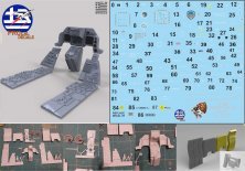 General-Dynamics F-16 Cockpit Late 1/12 Conversion SET