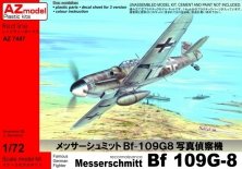 1/72 Messerschmitt Bf-109G-8 Reconn. (3x camo)