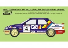 1/24 Sierra Cosworth 4x4 Rallye Catalunya 1991 decal