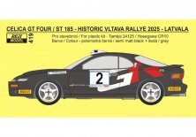 1/24 Celica ST 185 Historic Vltava Rallye 2025