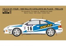 D�cals 1/24 Celica GT-Four Catalunya Rallye 1995