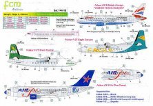 FCM D�cals 1/144 A319 British Airways / A320 / Comet 4B / F-27