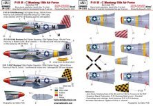 1/32 Decal P-51 B-C Mustang 15th AF dry-water