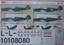 1/32 Decals Bf 109E-3A (Royal Yugoslav Air Force)