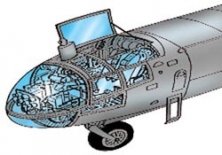 1/48 Arado Ar 234B Vacuform Canopy for Hasegawa kit
