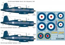 1/32 Rnzaf Vought FG-1D Corsairs, No.14 Squadron. post-war