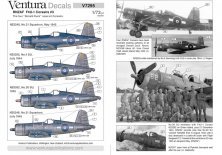 1/72 Rnzaf Vought F4U-1 Corsairs Part3. The four Donald Duck