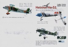 Print Scale 1/72 Heinkel He-51A/B D�calcomanies