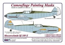 1/72 Mask Messerschmitt Bf 109E