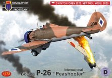 Kovozavody 1/72 P-26 Peashooter International