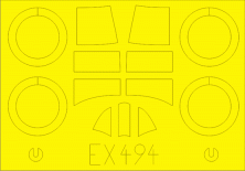 Mask 1/48 Gladiator Mk.I