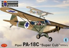 Kovozavody 1/72 Piper PA-18C Super Cub Military