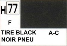 H077 Tire black  Noir pneu (F)