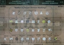 1/72 Decal Waffen SS Division markings