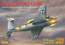 1/72 Henschel Hs-132B German dive bomber