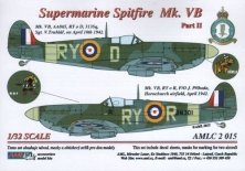 1/32 Decals Supermarine Spitfire Mk.VB Part II.