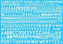 1/72 RAF WWII. White code letters 18" , 24" , 30" (RAF code