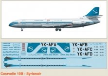 1/144 Caravelle 10B Syrianair
