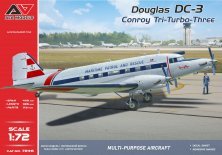 1/72 Conroy Tri-Turbo-3 DC-3 Trimotor