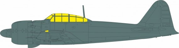 Mask 1/32 A6M5 Zero TFace for Tamiya