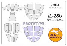 1/72 Ilyushin IL-28U mask