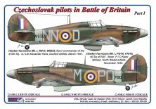 1/72 Czechoslovak pilots in Battle of Britain