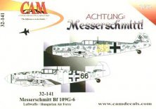 Cam Decals Messerschmitt Bf-109G-6 Ungarisch 1944 1/32