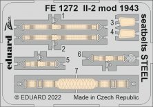 1/48 IL-2 mod. 1943 seatbelts STEEL