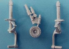 1/48  P-51 Mustang Landing Gear (Tamiya, ICM)