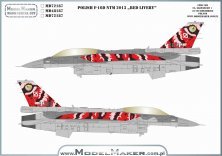 1/72 Polish F-16D Ntm 2013 Red livery