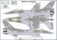 1/72 Polish F-16C Raven refresched set