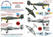 Montex Masques Verri�re Ju-87D-1 Stuka 1/32 Hasegawa