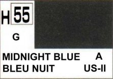 H055 Midnight blue  Bleu nuit (G)