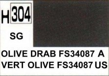 H304 Olive drab  Vert olive FS34087