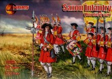 Mars 1/72 Infanterie Saxonne Guerre du Nord 56 fig.