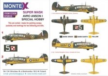 1/72 AVRO ANSON Mk.I canopy + insignia masks