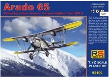 1/72 Arado Ar-65 (2x Luftwaffe, 2x Bulgaria)