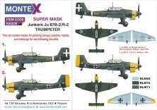 Montex Masques verri�re + marquages Ju-87B-2/R-2 Stuka 1/32