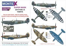 1/32 Supermarine Spitfire Mk.IXc masks & decals