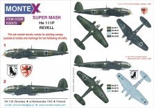 1/32 Heinkel He-111P-1 masks & decals