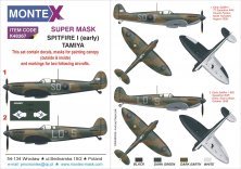 1/48 Supermarine Spitfire Mk.1 2 canopy mask + 1 insignia masks