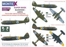 1/72 Bristol Blenheim Mk.IF Finland Air Force masks & decals