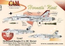 1/72 McDonnell Douglas F/A-18C VFA 94, VFA-151, VFA-115