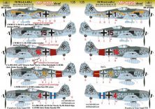 1/35 Decal Fw 190 A-8 / A-8/R-2 dry-water