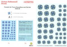 Techmod Finnish Air Force Swastika Decals 1/48
